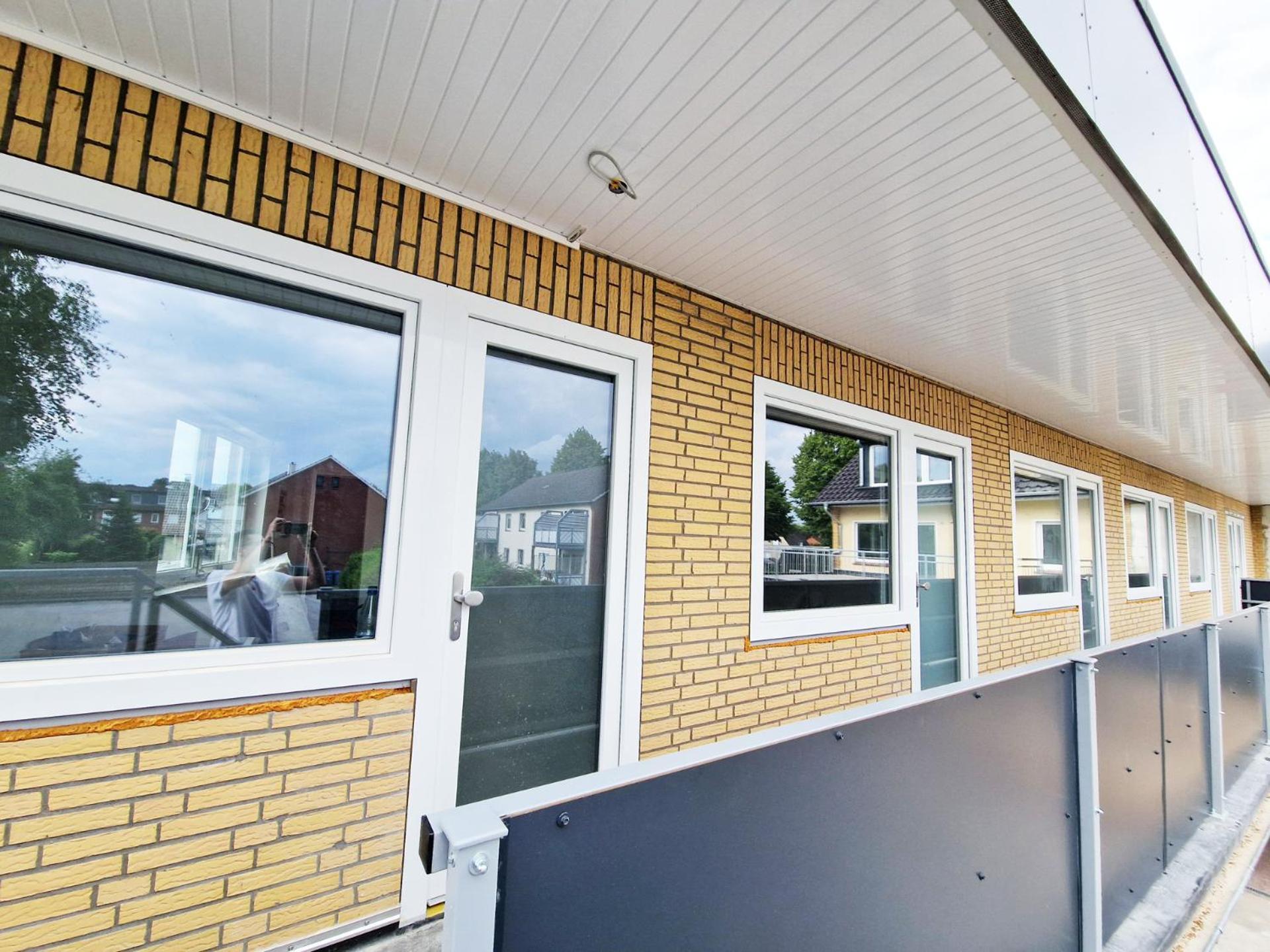 Pension Weserufer Brake  Exterior foto
